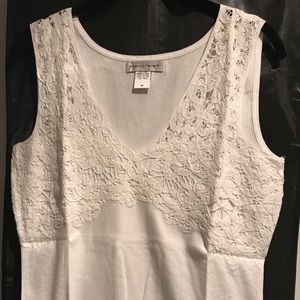 Newport News Lace Layering Cami